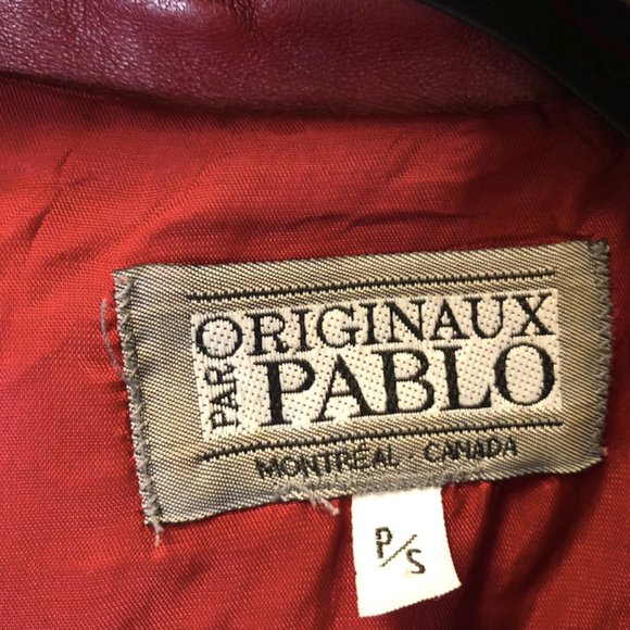 Vintage Red Leather Jacket of your Dreams! - Picture 5 of 15